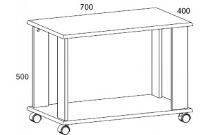 Журнальный столик Оливия L