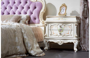 Тумба прикроватная Шанель (крем)