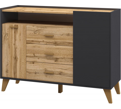 Тумба под телевизор Сканди МН-036-02(графит)