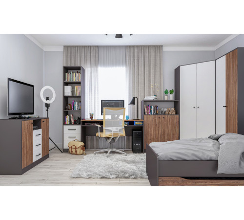 Угловой шкаф Мальма МН-135-41