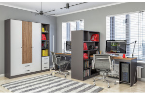 Трехстворчатый шкаф Мальма МН-135-04