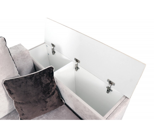 Диван-кровать Бостон 2400 с функциональными подлокотниками (вариант 4)