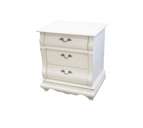Тумба прикроватная Оскар ММ-216-03 (белая эмаль)