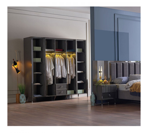 Пятистворчатый шкаф Gravita (Гравита) GRAV-33  Распродажа с экспозиции